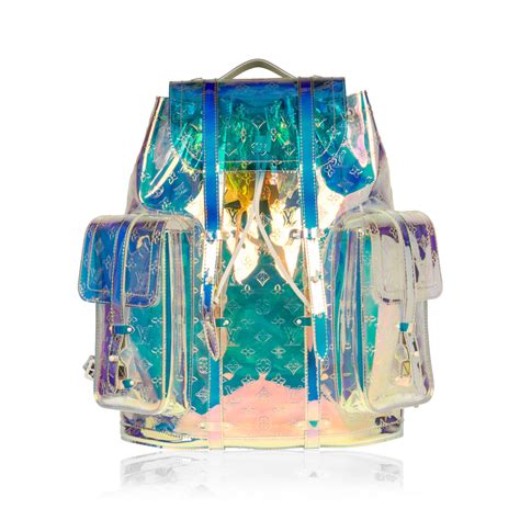 louis vuitton christopher backpack - iridescent prism|LOUIS VUITTON PVC Monogram Christopher Backpack GM .